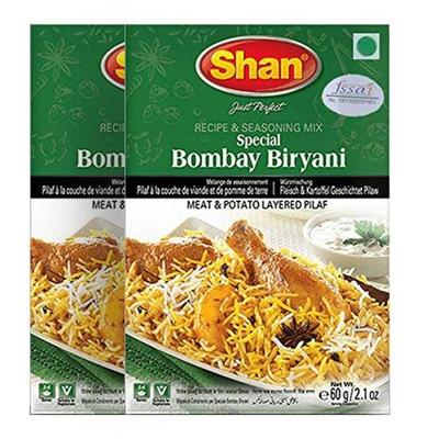 Shan Special Bombay Biryani Masala, 2.12, 60 г, 2 упаковки
