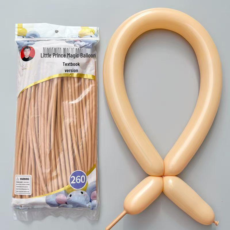 260 Нетоксичных Длинных Воздушных Шаров Макарон для Детей - Магический Клоун Моделирование