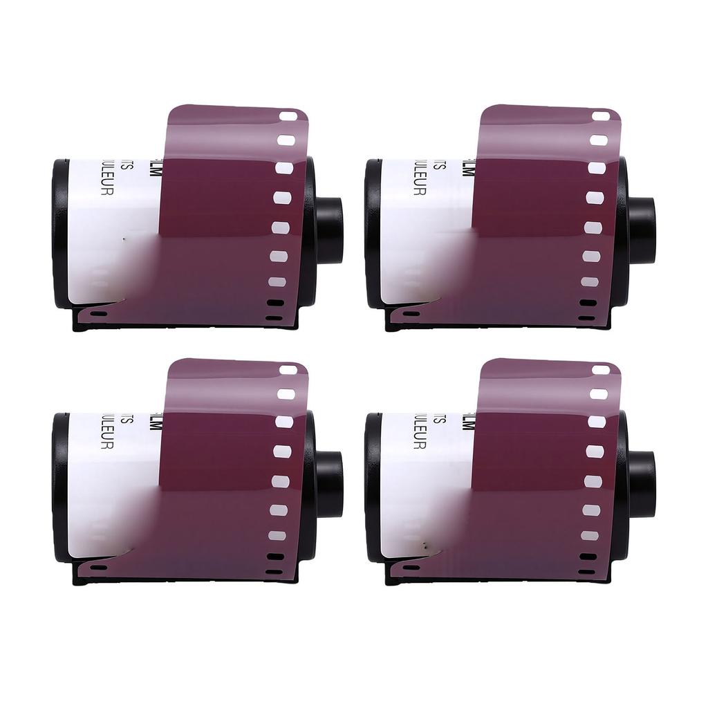 4PCS 135 35mm Color Negative Film ISO200 C41 Camera Color Film Roll for Portrait Landscape Photography