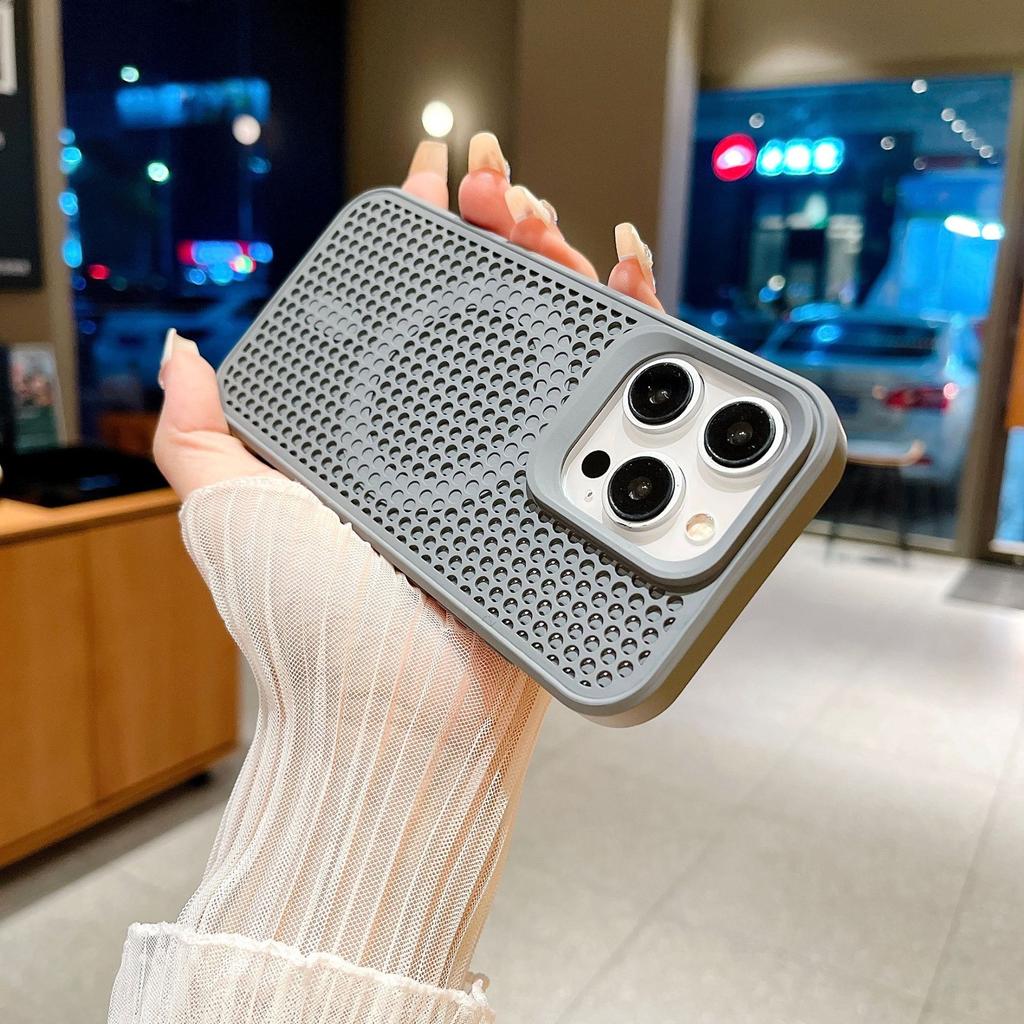 For Apple 17promax Magnetic Phone Case for IPhone 16 Breathable Heat Dissipation 14 Full Package Anti Drop 15 Protective Cover