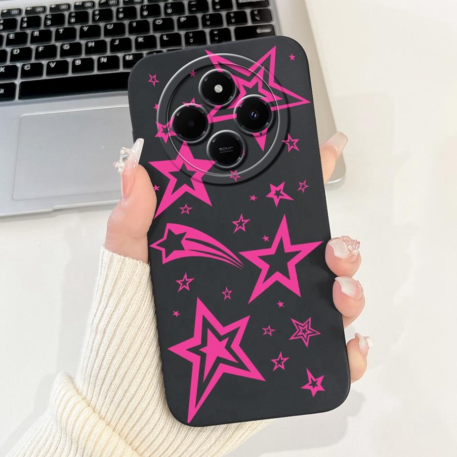 Чехол для Xiaomi Poco C75 Стильный чехол с художественной росписью Мягкий силиконовый ударопрочный чехол для телефона Для Xiaomi Poco C75 PocoC75 Чехлы Бампер