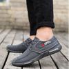 Весна и осень Новые парусиновые туфли Мужские дышащие и пахучие тканевые туфли Универсальные легкие повседневные туфли для сноуборда