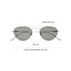 Saint Laurent Minimalist Design Metal Round Sunglasses Unisex sunglasses Silver 843062Y99698100