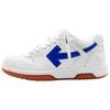 Кроссовки 'White Blue Brown' Out Of Office Низкие Мужские OMIA189F23LEA0030169