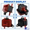 BILISI Evaporative Emission Canister Purge Valve Solenoid for Honda Civic | Auto Accessories36162-5AA-A01, 136200-7410