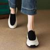 Женская обувь Slip On Green Женская обувь Loafers Высокая платформа Стильная и низкая цена Мода 2024 Вулканизированная для предложения