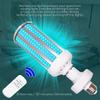 100W UV Germicidal Lamp E27 UVC LED Bulb Ddisinfection Light with Timing Remote Control AC110V/220V 99% Antibacterial Rate Light