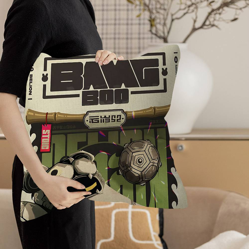 Zenless Zone Zero ZZZ Bangboo Cushion Cover Pillowcase Upholstery Sofa Throw Pillow Home Decor Pillowcas