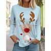 Christmas Graphic Long Sleeve Top
