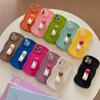 Wave X Silicone Full-Cover Anti-Fall Apple 15ProMax Phone Case with Simple Ring for Summer Joy