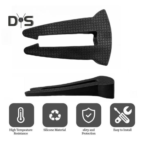 Gas Stove Knob Locks Child Safety Covers Heat Resistant Baby Pet Proof Oven Locks Easy Install Prevent Accidental Touch Stove Control Knob Guard