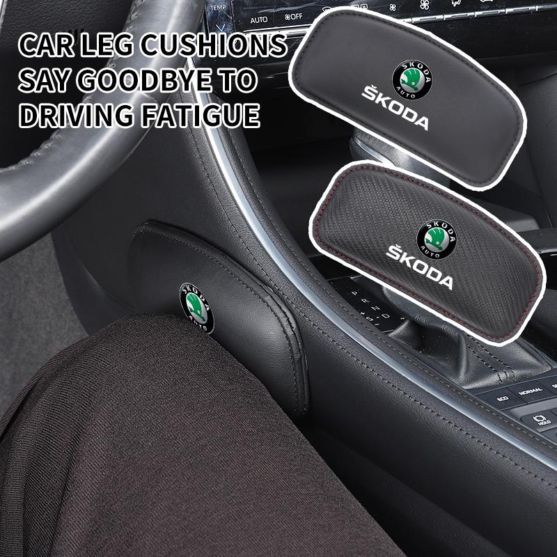 Car Knee Pad Elbow Pillow Leg Cushion Hand Support Mat Accessories For Skoda Octavia Rapid Kodiaq Superb Derivative Karoq Fabia BS2