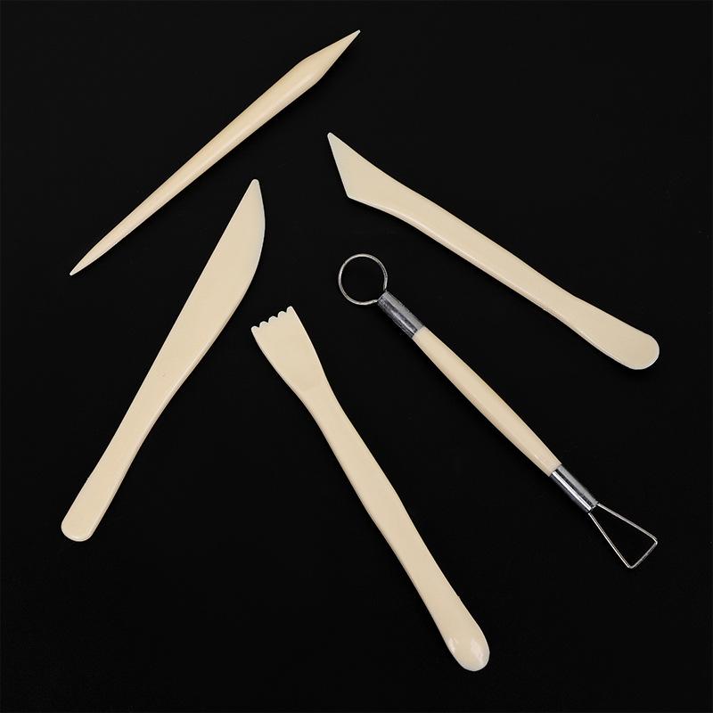 Набор из 5 цветных инструментов для лепки из пластилина для полимерной глины