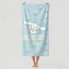 Мультяшный милый C-Cinnamoroll Полотенце Сушилка для полотенец Ванное полотенце Подходит для легкого плавания, кемпинга, йоги, пляжа, активного отдыха