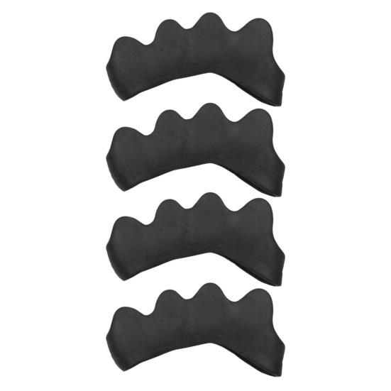 4 шт. Разделитель пальцев ног Разделитель пальцев ног Распорки пальцев ног Силиконовая поддержка пальцев ног