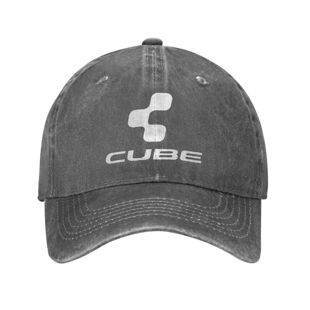 Cube Cycling Mtb Mountain Bike Denim Cap Casual Baseball Caps Adjustable Hat Summer Unisex Baseball Hats