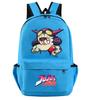 Anime Printed Adventure Backpack for Teen Gift School Bag Canvas Bookbag Girl Kawaii Rucksack Student Back To Schoolbag