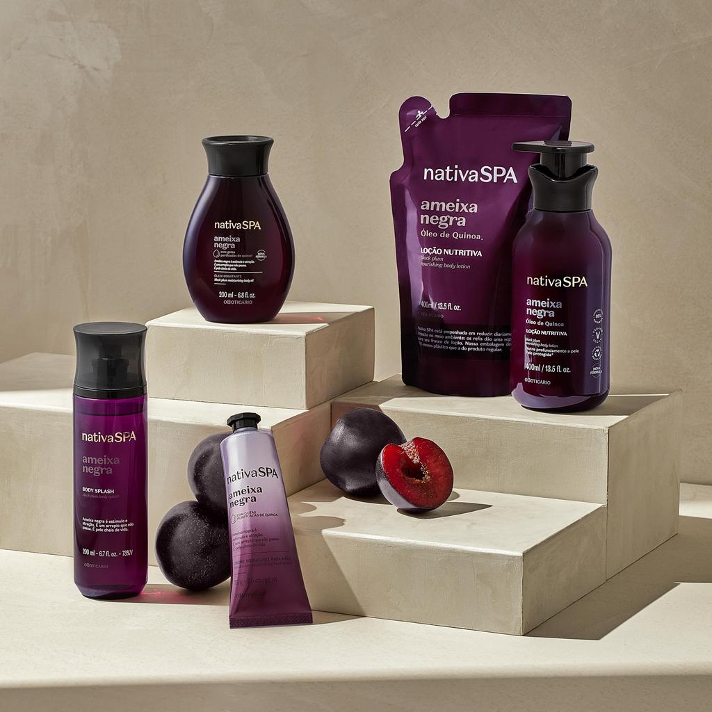 O Boticario Nativa Spa Лосьон для тела «Черный чернослив» o Boticario Nativa SPA LOCAO HIDRATANTE CORPORAL AMEIXA NEGRA 400 мл AME-NEG