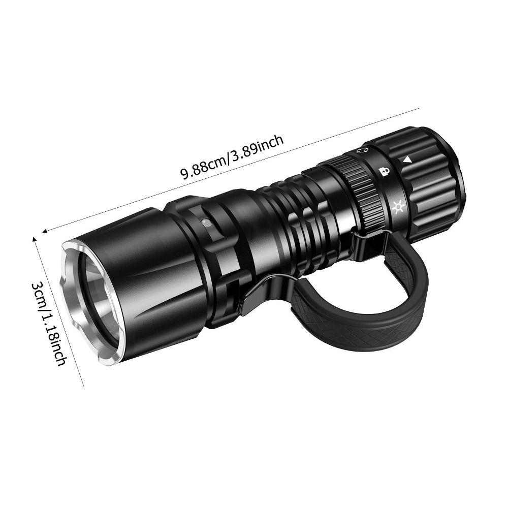Aluminum Alloy Flash Light with Handle Emergency Lamp High Quality Pocket Flashlight  Outdoor