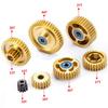 TRZX 7 шт. Набор латунных шестерен редуктора двигателя для Tamiya 1/14 RC тягача-тягача