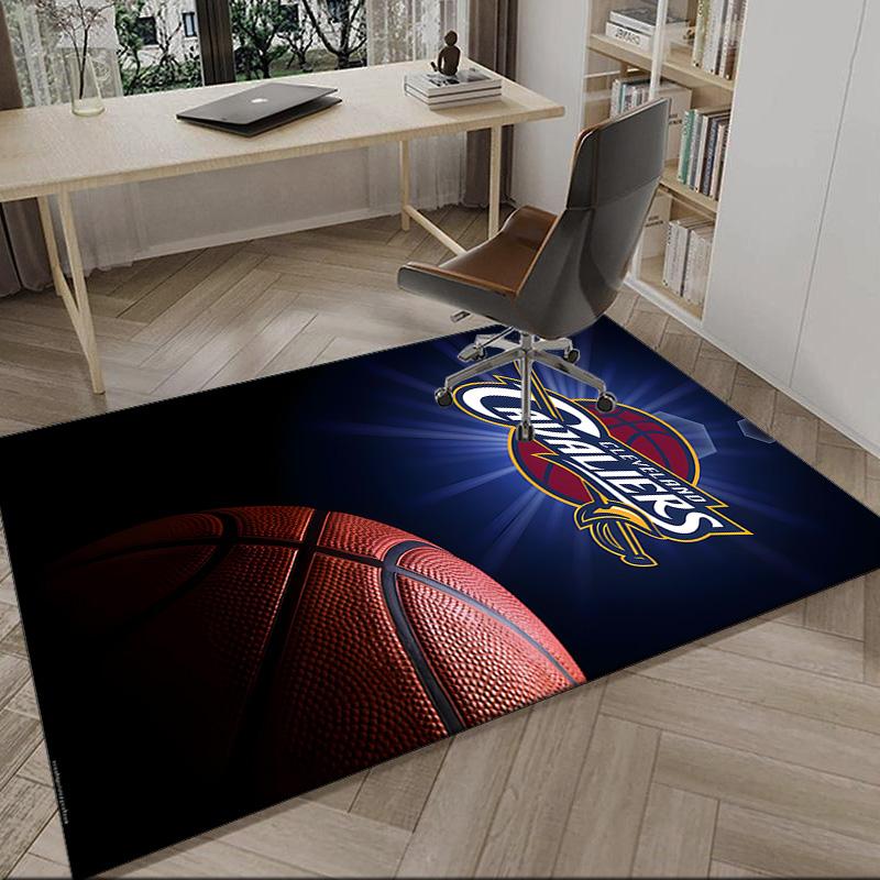 football Cavaliers Logo Carpet, Kitchen Rugs, Yoga Mat, Non-Slip Mats, Rug for Bathroom, Living Room bedroom, Camping Rugs Christmas Gift