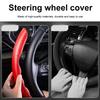 1 пара, универсальный автомобильный чехол из углеродного волокна, усилитель рулевого колеса, нескользящий, украшение интерьера автомобиля