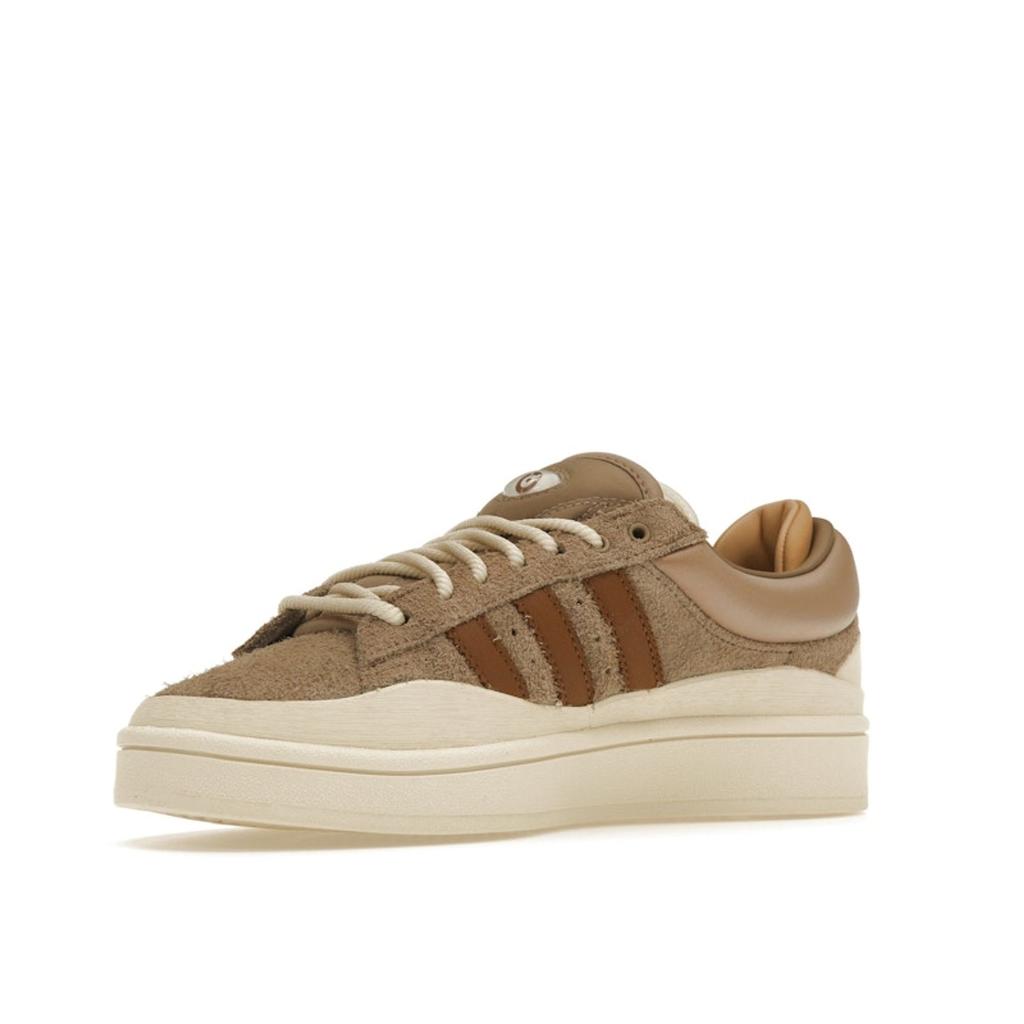 Bad Bunny X Adidas Campus Chalky Brown Unisex Sneakers Sand-Beige Cream-White ID2529
