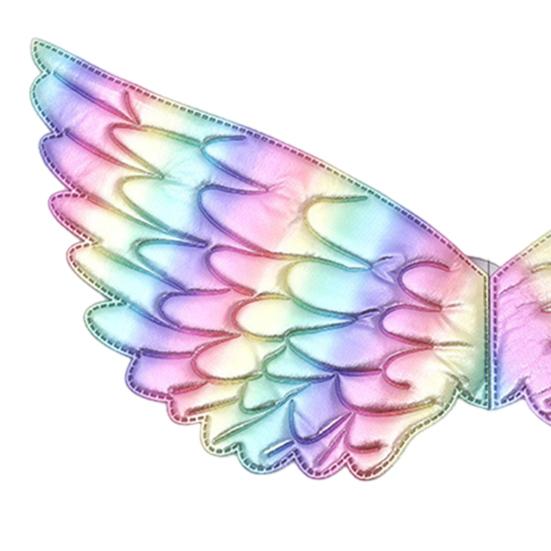 Крылья ангела унисекс костюм аксессуар для взрослых и детей блестящие крылья для косплея реквизит для вечеринки на Хэллоуин сценическое представление