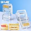 SK-LINK Модульные штекеры RJ11 для телефона и RJ45 для сети