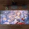 Gaming Wuthering Waves Hiyuki Mousepad gaming office keyboard XXL Mouse Pad Anime sexy girl Rubber HD Printing overlock Desk Mat