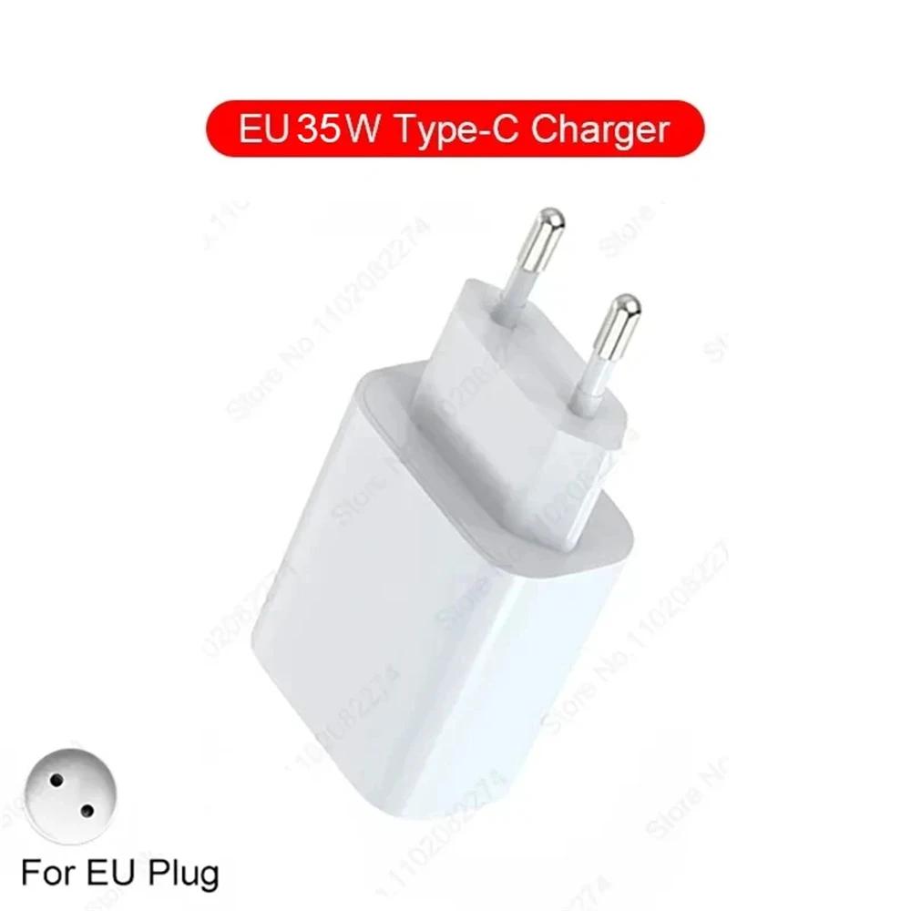 Для 35 Вт для iPhone зарядное устройство USB Type C быстрое зарядное устройство для iPhone16 15 14 13 12 11 Pro Max XR PD зарядный кабель аксессуары