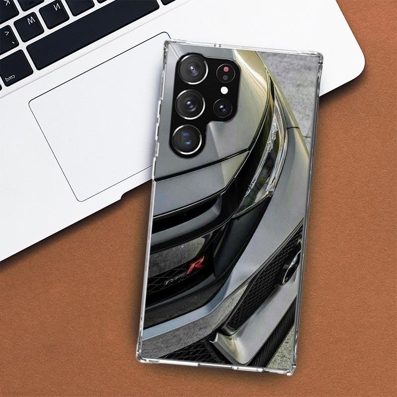 Чехол для телефона JDM Type R Civic Sport Car для Samsung Galaxy S24 S23 S22 Ultra S21 S20 Fe S10 Plus S10E S9 S8 + чехол в виде ракушки