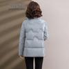 SNOWFLYING Women's New Chinese Style Embroidered Stand Collar Down Jacket