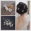 Pearl Bridal U-Shaped Hairpin: Elegant Wedding Hair Accessory