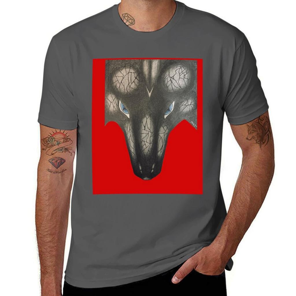 Dragon Stare Tshirt Basic Solid Tee For Daily Use Tshirt