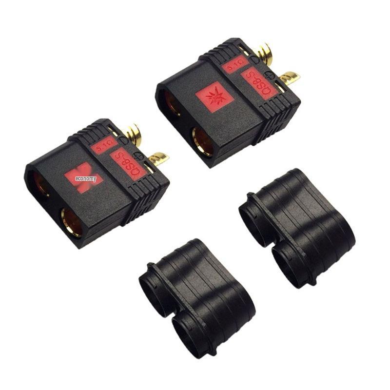 QS8-S Blue Anti-Spark High Current Connector for Aircraft, Robotics, and Lithium Battery Protection