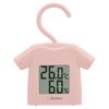 Dretec Digital Thermometer and Hygrometer with Pink Hook,