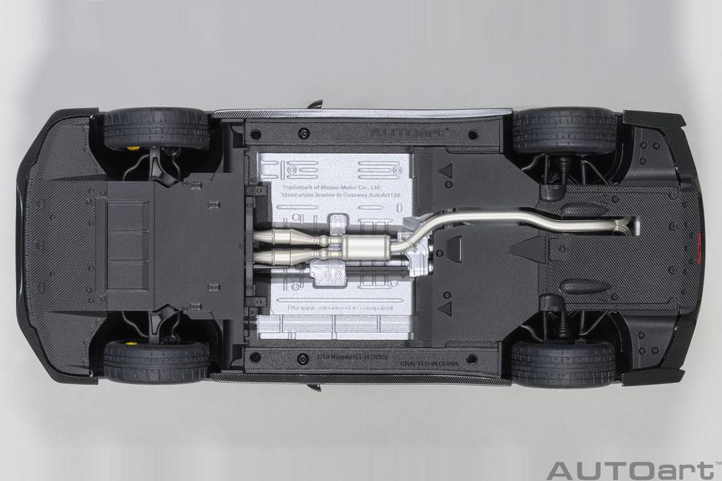 AUTOart Nissan NISMO Special Edition NISMO Stealth Gray Finished Product 1/18 GT-R (R35)