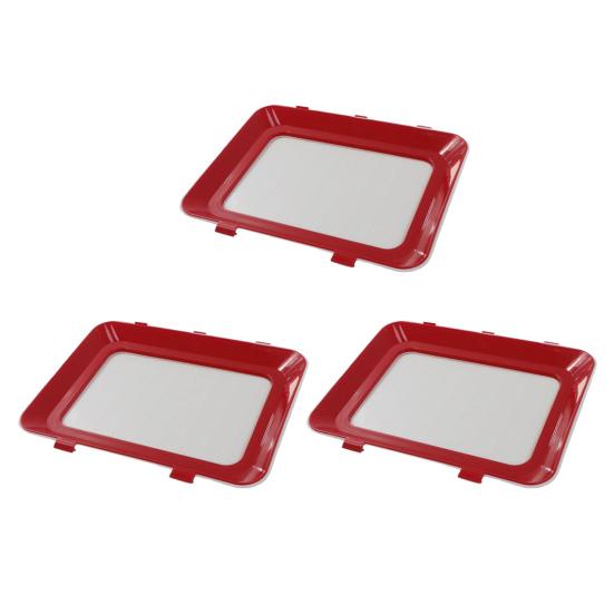 Лоток для хранения продуктов питания, многоразовые штабелируемые контейнеры для хранения продуктов, герметичные лотки для хранения фруктов в холодильнике