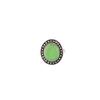 Green Cat's Eye Gemstone 925 Sterling Silver Jewelry Handmade Bridesmaid Ring RR-62-44