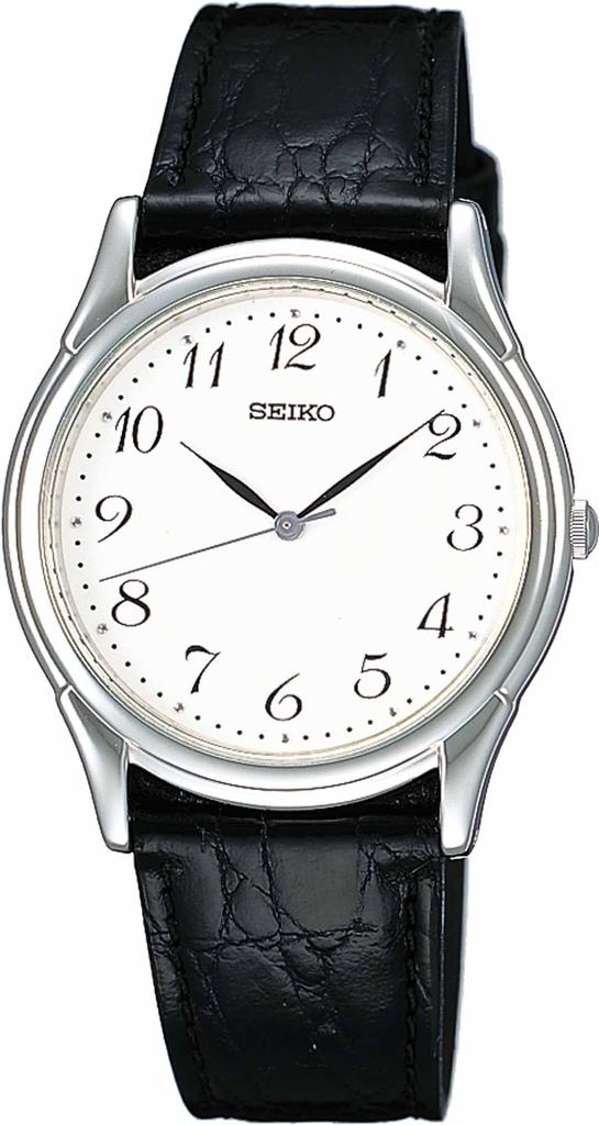 Мужские кварцевые часы Seiko SBTB005 Spirit с черным покрытием Hardlex.