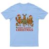 Merry Cluckin Christmas Holiday TShirt Unisex Gift Retro Seasonal Funny Xmas a