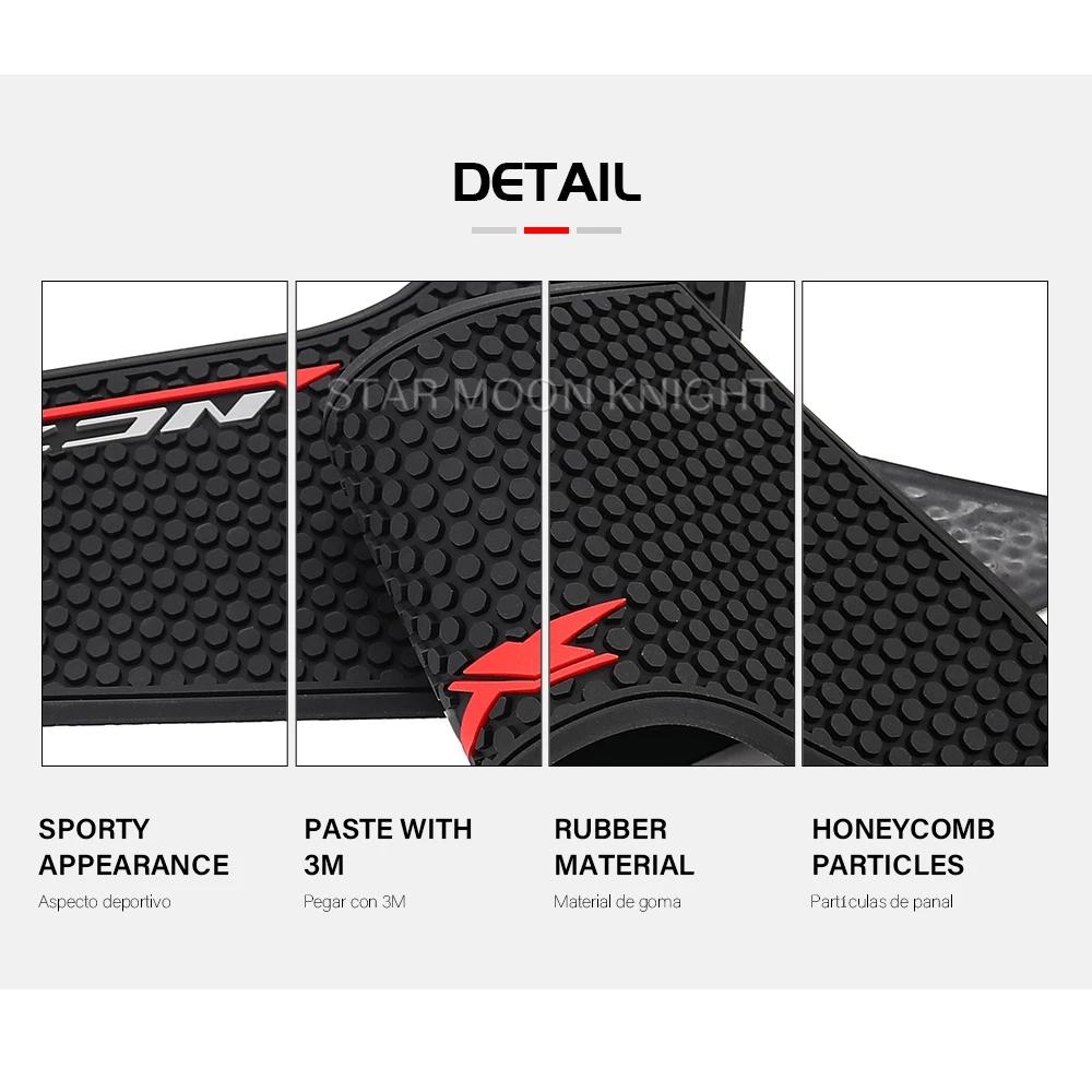 For HONDA NC750X NC 750 X 2022 - Anti-slip Side Fuel Tank Pad Protector Stickers Decal Gas Knee Grip Traction Pad