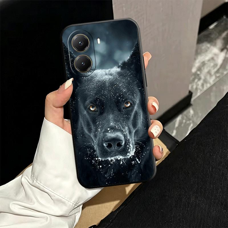 Мягкий чехол для телефона с изображением немецкой овчарки для Xiaomi Poco X5 X6 X7 X8 Pro Max X3 F7 F8 Ultra M8 M7 M6 M5 Redmi 15 15C 14C 13C 12C X4 F