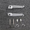 Pair Front Footrest Footpeg Pegs For Yamaha YZF R1 98-14/ R6 99-12 / R6S 03-08