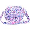 COLORFUL CANDY STYLE Pochette PET Flower Pattern Airy Shower (lavender)