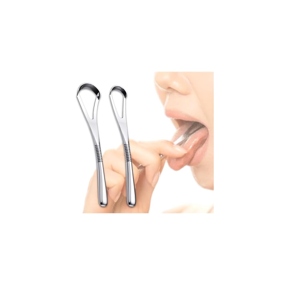 ibancool Wide Tongue Cleaner - Removes tongue coating, tongue brush, tongue polishing, bad breath