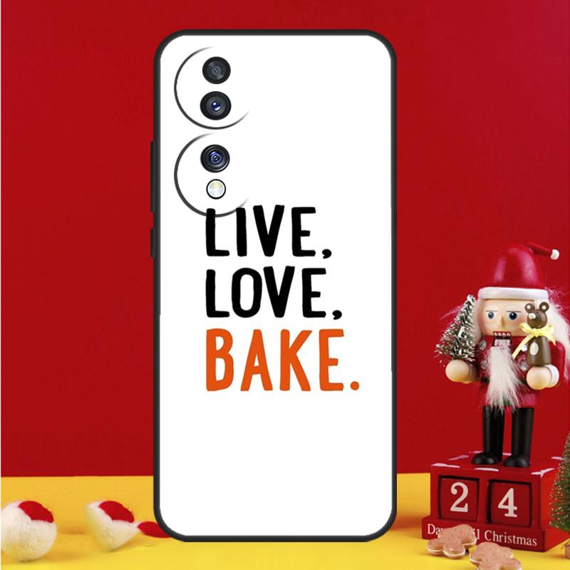 Чехол-нож для выпечки Love Baking для Honor Magic 7 6 8 Pro Honor Win X9a X9b X9c X9d X8c X8b 50 70 90 200 400 Lite