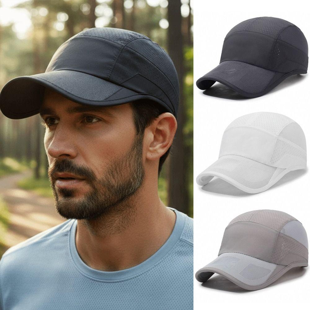 Lightweight Sports Hat Quick Drying Visor Cap New Design Baseball Cap