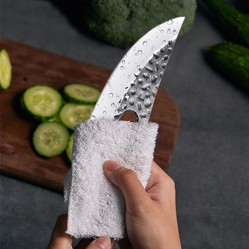 Meat Cleaver Hand-forged Boning Knife Peeling Knife Professional Slaughter Stainless Steel Kitchen Knife